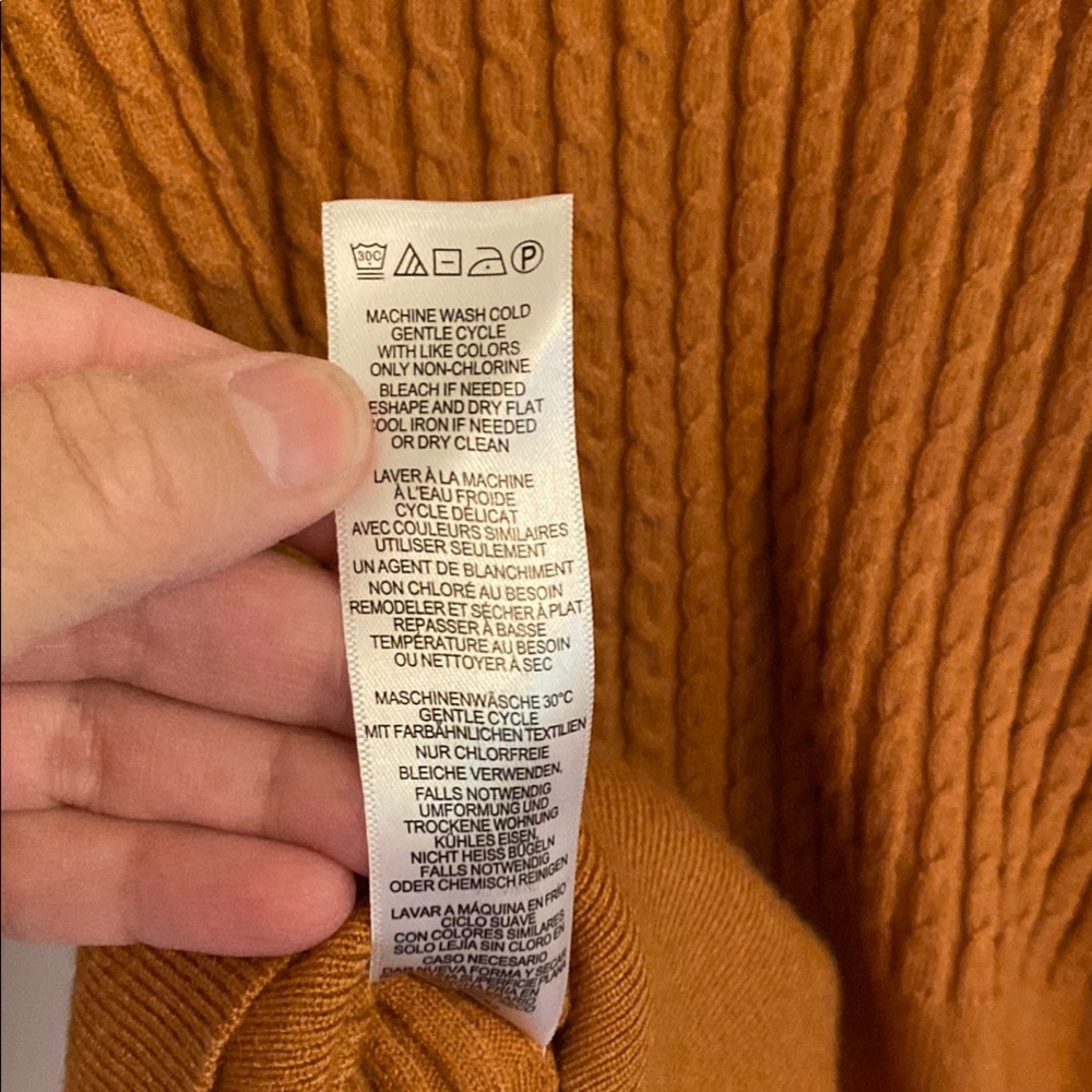 Adrianna Papell Rust Knit Sweater - Picture 4 of 5